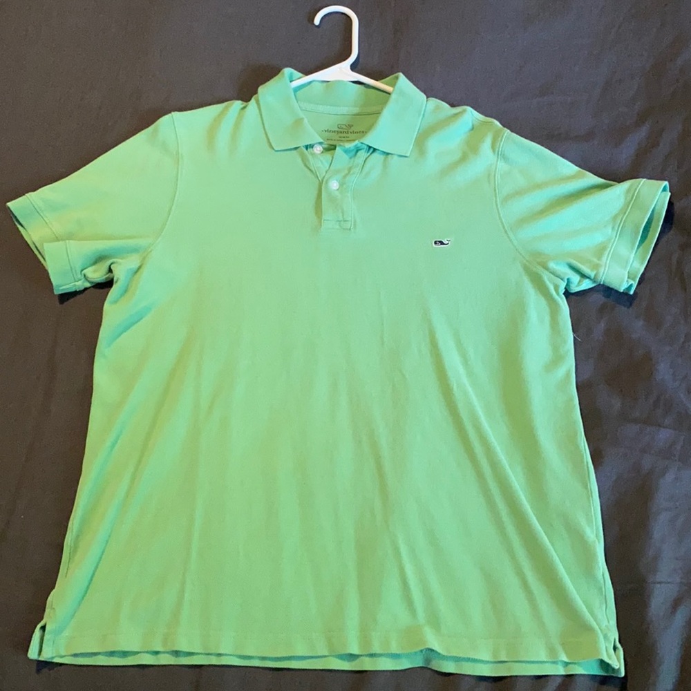 Vineyard Vines Men’s sz. Large Polo - green
